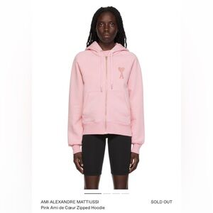 Ami ZIPPED HOODIE